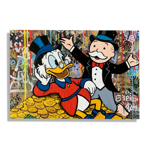 Cuadro Impreso McPato Monopoly